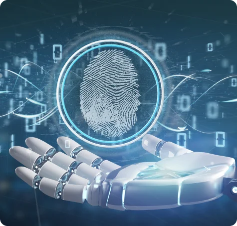 cyborg-holding-digital-fingerprint-identification-binary-code